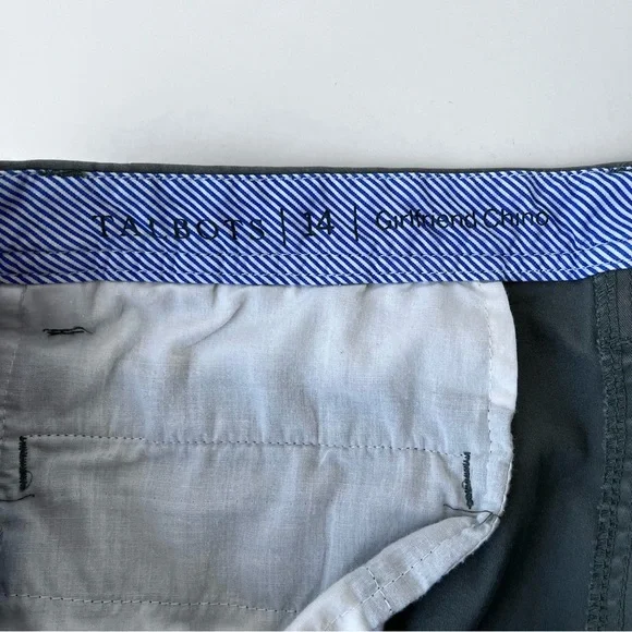 Talbots Women’s Green Cotton Spandex Girlfriend Chinos Size 14 - Picture 6 of 9